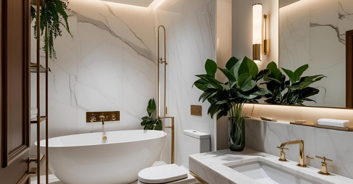 Read more about the article 15+ Best White Marble Bathroom Ideas