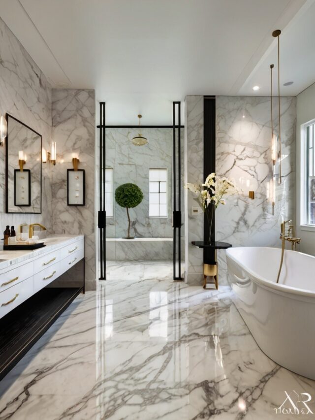 15+ Contemporary White Bathroom Ideas Elevate Your Space - Homezillo