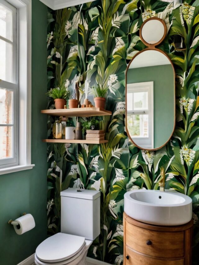 16+ Green and White Bathroom Ideas to Refresh Your Space Instantly — free download
