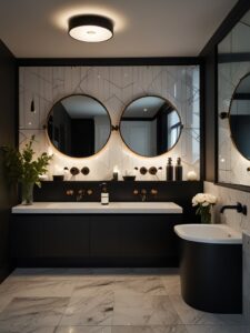 16 Best Small Black and White Bathroom Ideas - Homezillo
