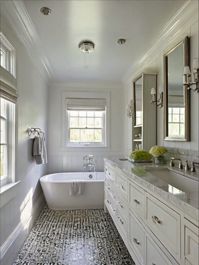 15+ Small White Bathroom Ideas to Maximize Space(Easy Tips) - Homezillo