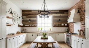Read more about the article Farmhouse Kitchen Backsplash Trends You’ll Want Now