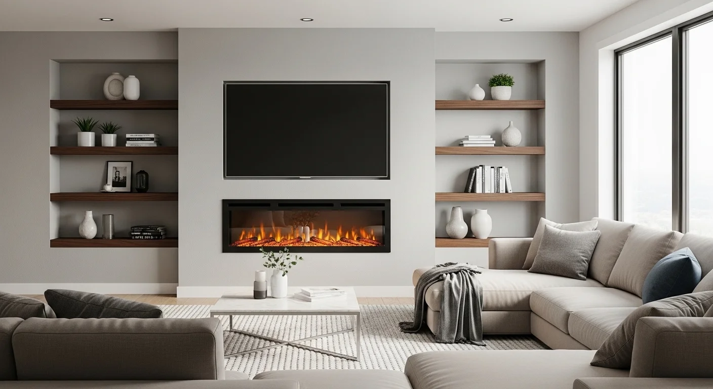 You are currently viewing 10 Electric Fireplace Wall Mount Ideas for Stylish Living Spaces