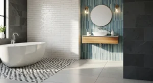Read more about the article 10 Bathroom Floor and Wall Tile Ideas That Create a Stylish, Balanced Look