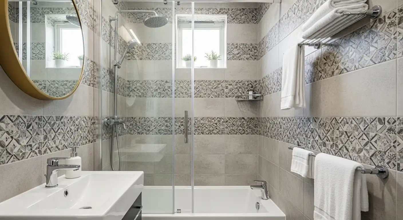 You are currently viewing 10 Small Bathroom Wall Tile Ideas That Make Your Space Look Bigger