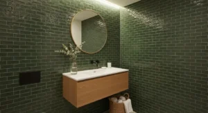 Read more about the article 10 Small Powder Room Wall Tile Ideas That Instantly Elevate Style