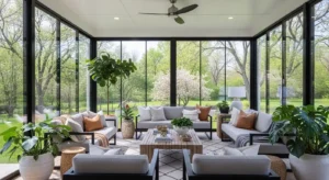 Read more about the article 12 Stunning 3 Season Sunroom Porch Ideas to Create a Cozy Year-Round Escape