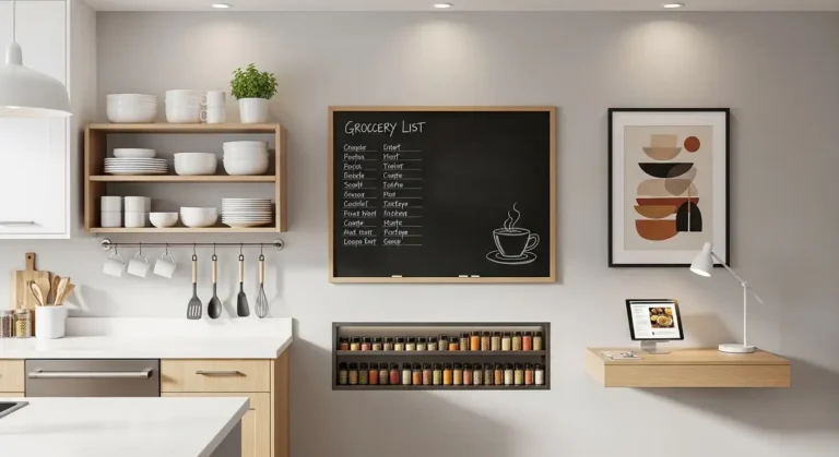 Blank Kitchen Wall Ideas