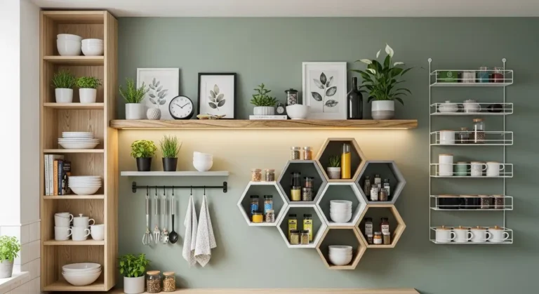 Kitchen Wall Shelf Ideas