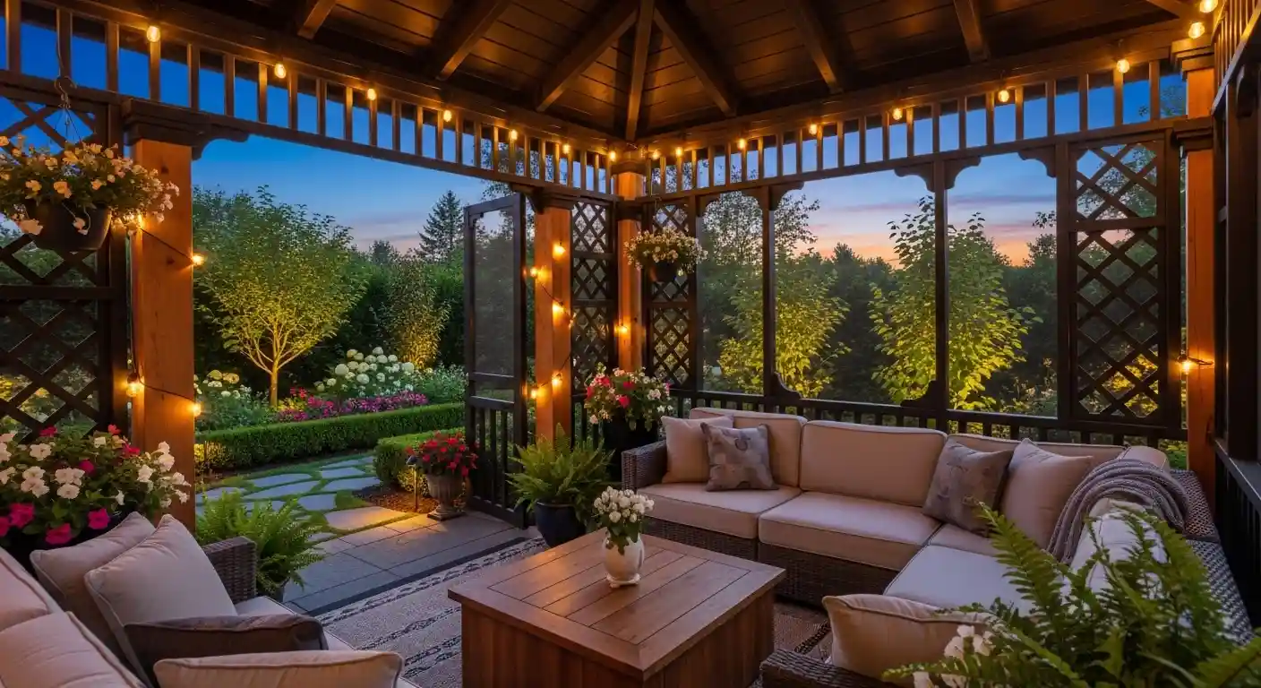 You are currently viewing 12 Screened Gazebo Ideas for Backyard That Create a Cozy Outdoor Escape