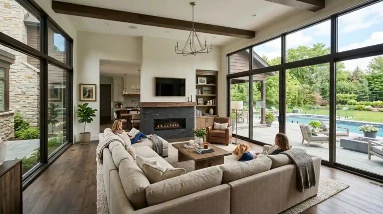 Family Room Addition Off Back of House Ideas