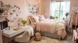 Read more about the article 12 Pink Dorm Room Ideas That Are Cute, Cozy, and Stylish